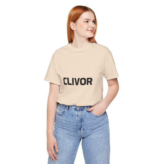 CLIVOR Originals Logo Tee – Unisex Streetwear Essential