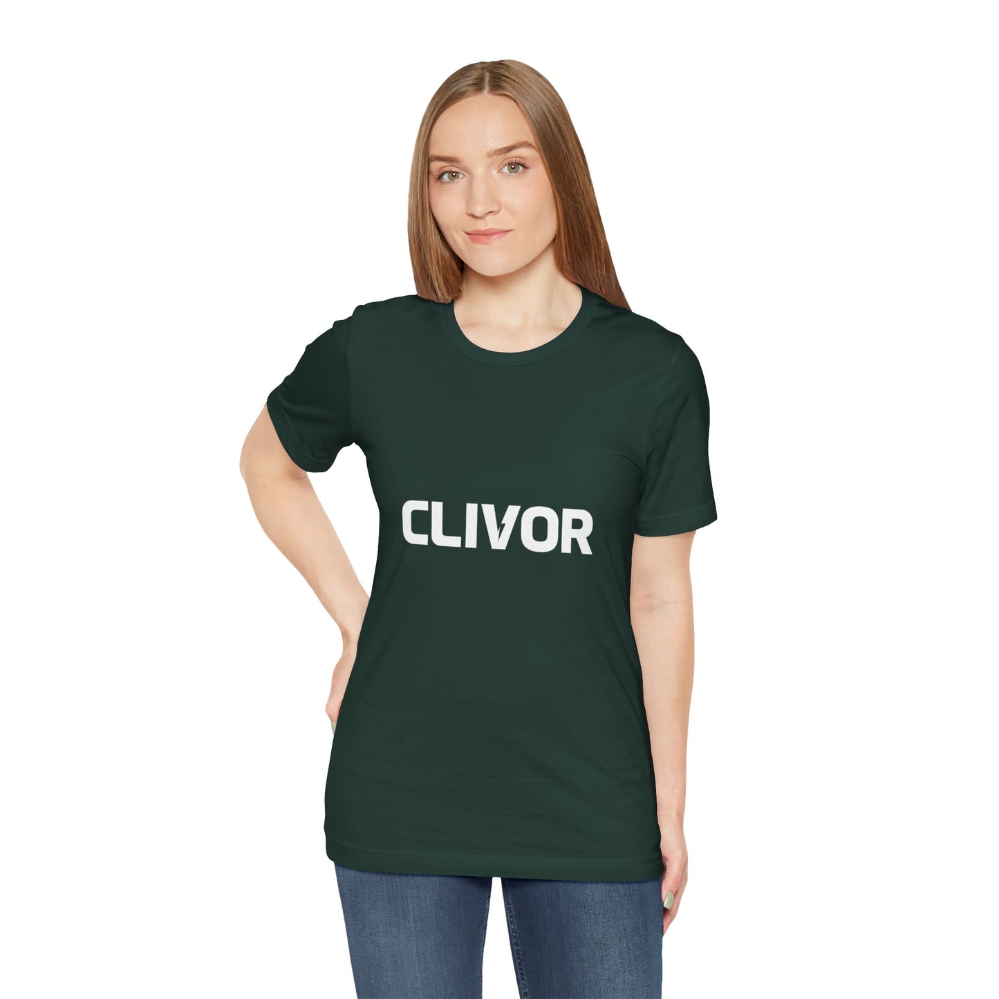 CLIVOR Originals Logo Tee – Unisex Streetwear Essential