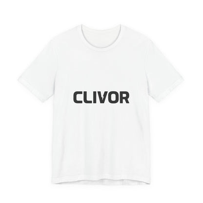 CLIVOR Originals Logo Tee – Unisex Streetwear Essential