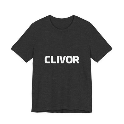 CLIVOR Originals Logo Tee – Unisex Streetwear Essential