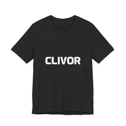 CLIVOR Originals Logo Tee – Unisex Streetwear Essential