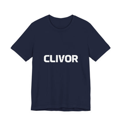 CLIVOR Originals Logo Tee – Unisex Streetwear Essential