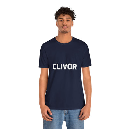 CLIVOR Originals Logo Tee – Unisex Streetwear Essential