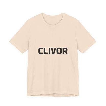 CLIVOR Originals Logo Tee – Unisex Streetwear Essential